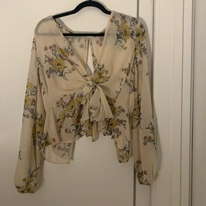 Forever 21 Sheer Blouse